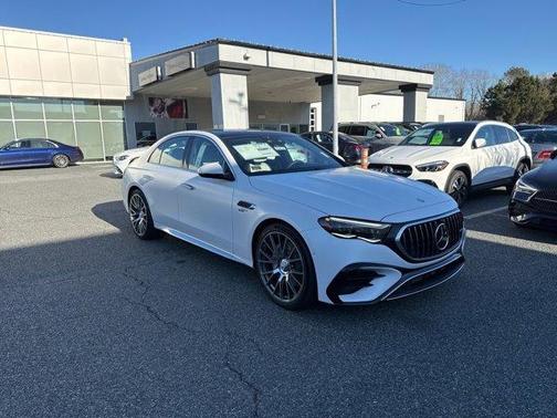 Moonlight White 2026 Mercedes-Benz AMG E 53 Base