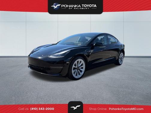 Black 2021 Tesla Model 3 Standard Range Plus