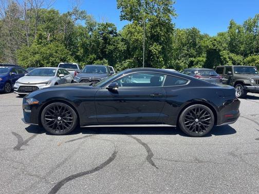 Shadow Black 2018 Ford Mustang EcoBoost