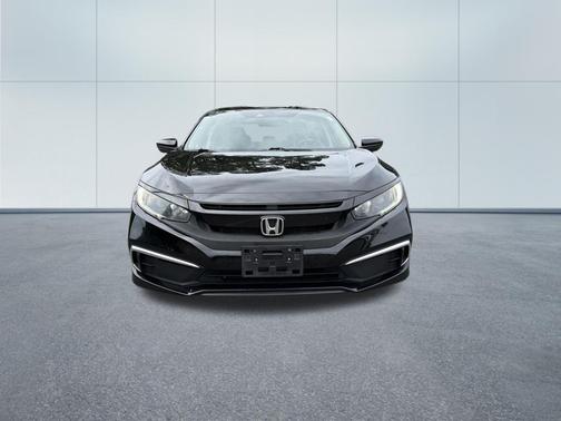 Black 2020 Honda Civic LX