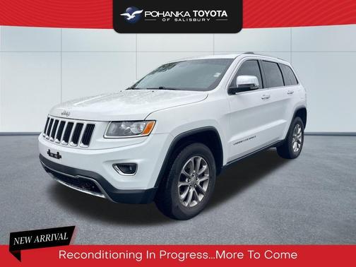 Bright White Clearcoat 2015 Jeep Grand Cherokee Limited