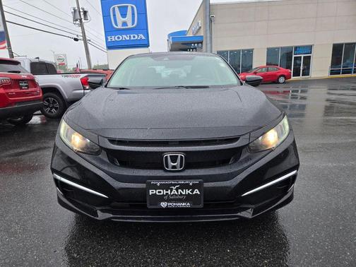 Crystal Black Pearl 2020 Honda Civic LX