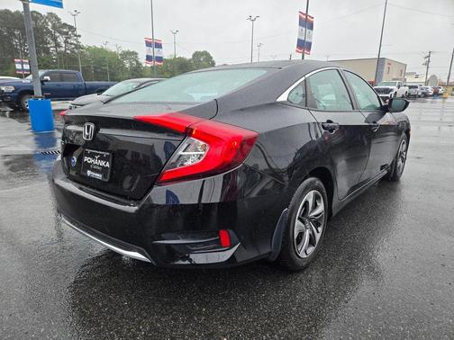 Crystal Black Pearl 2020 Honda Civic LX