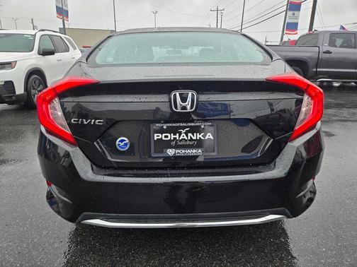 Crystal Black Pearl 2020 Honda Civic LX