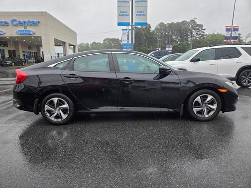 Crystal Black Pearl 2020 Honda Civic LX