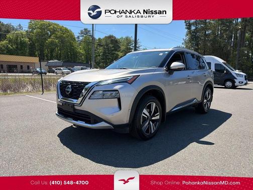 Champagne Silver 2023 Nissan Rogue Platinum