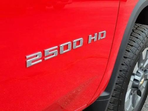 Red Hot 2025 Chevrolet Silverado 2500 Custom