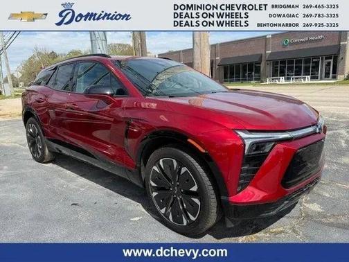 Maroon 2024 Chevrolet Blazer EV eAWD RS