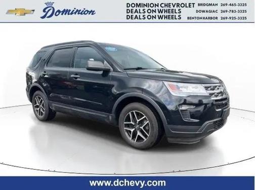 Shadow Black 2018 Ford Explorer Base