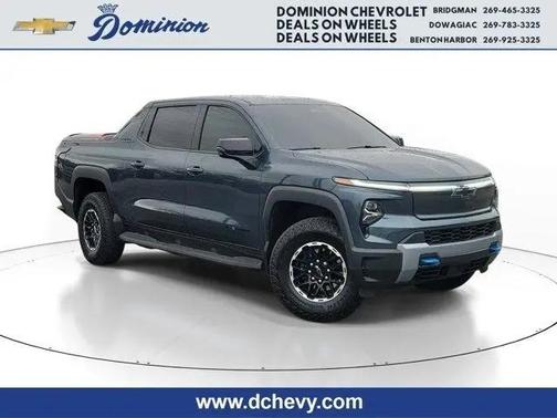 Blue Smoke Metallic 2026 Chevrolet Silverado EV Trail Boss