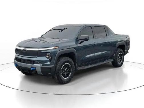 Blue Smoke Metallic 2026 Chevrolet Silverado EV Trail Boss