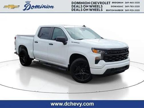 Summit White 2023 Chevrolet Silverado 1500 Custom