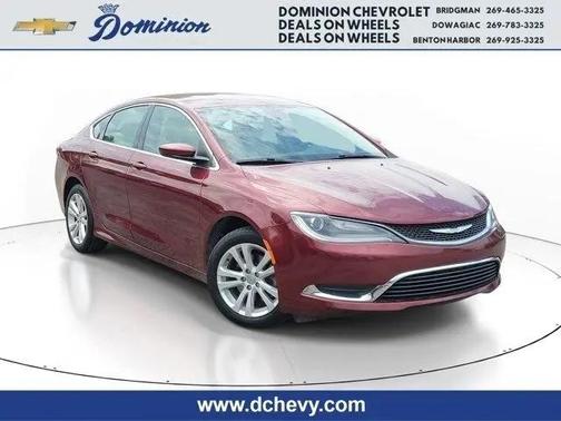 Velvet Red Pearlcoat 2017 Chrysler 200 Limited