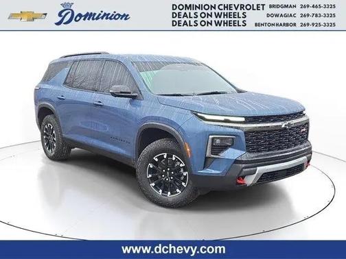 Lakeshore Blue Metallic 2024 Chevrolet Traverse AWD Z71