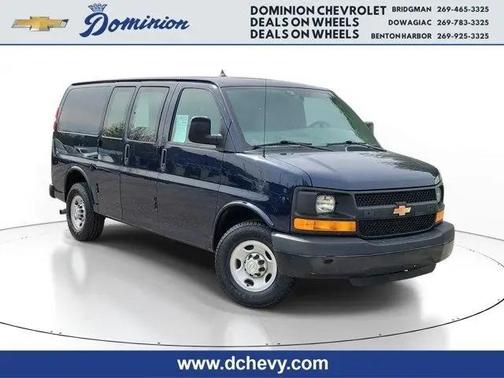 Black 2015 Chevrolet Express 2500 Work Van