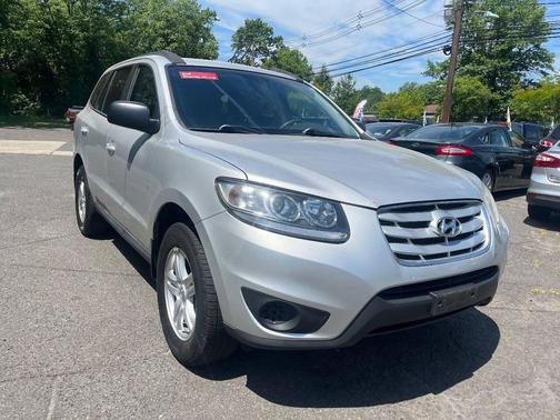 Moonstone Silver 2011 Hyundai SANTA FE GLS