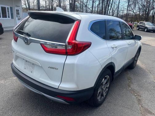 White Diamond Pearl 2018 Honda CR-V EX-L