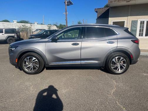 Satin Steel Metallic 2022 Buick Envision AWD Essence