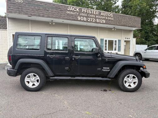 Black 2015 Jeep Wrangler Unlimited Sport