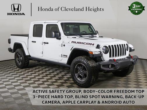 Bright White Clearcoat 2021 Jeep Gladiator Rubicon