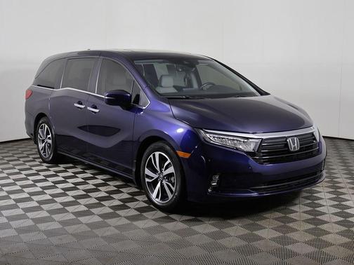 Obsidian Blue Pearl 2022 Honda Odyssey Touring
