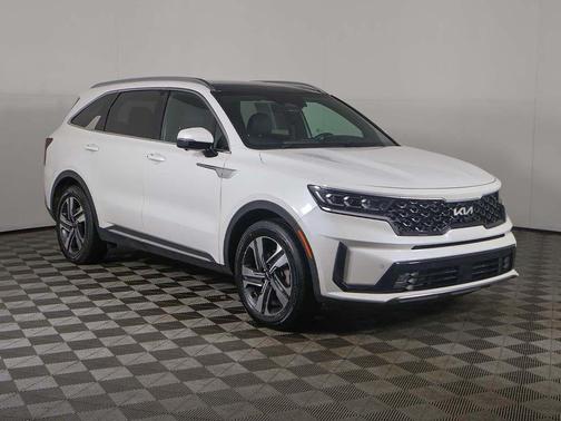 Snow White Pearl 2023 Kia Sorento Hybrid SX Prestige