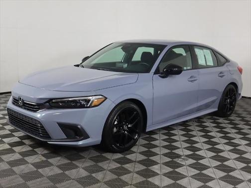 Gray 2022 Honda Civic Sport