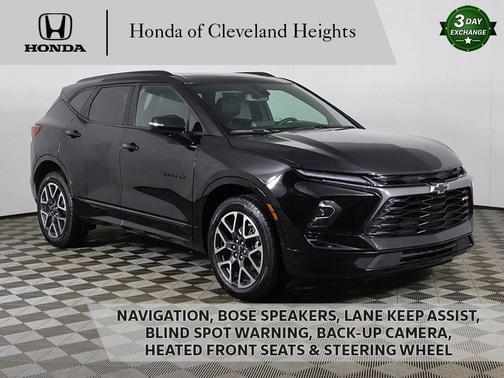 Black 2025 Chevrolet Blazer RS