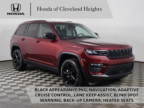 Velvet Red Pearlcoat 2023 Jeep Grand Cherokee Limited