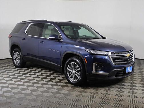 Northsky Blue Metallic 2023 Chevrolet Traverse LT Leather