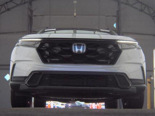 Solar Silver Metallic 2025 Honda CR-V Hybrid Sport FWD