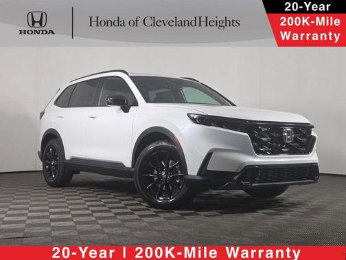 Platinum White Pearl 2026 Honda CR-V Hybrid Sport-L AWD