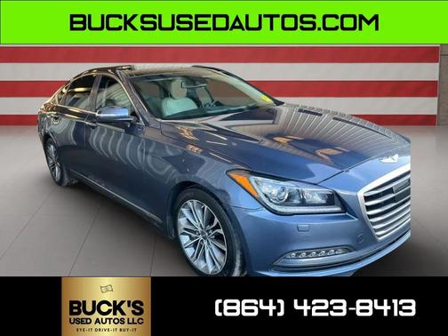 Montecito Blue 2016 Hyundai Genesis 3.8