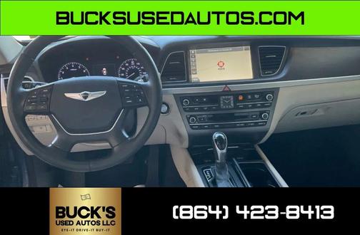 Montecito Blue 2016 Hyundai Genesis 3.8