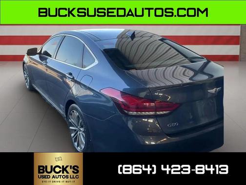 Montecito Blue 2016 Hyundai Genesis 3.8