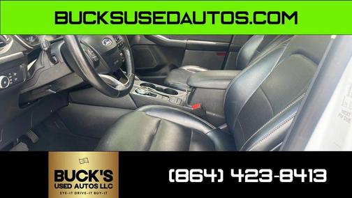 Oxford White 2020 Ford Escape SEL