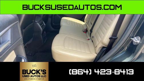 Green 2015 Ford Edge SEL