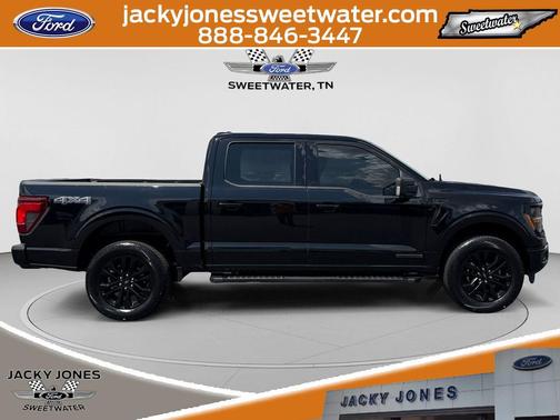 AGATE BLACK METALLIC 2024 Ford F-150 XLT