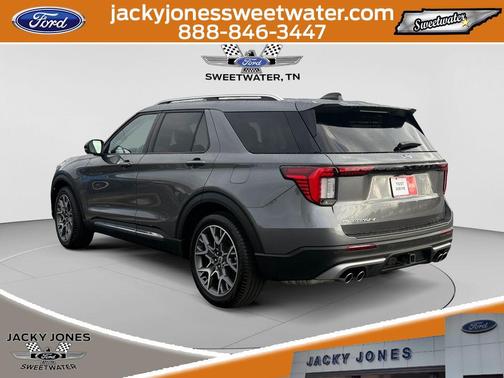 CARBONIZED GRAY METALLIC 2025 Ford Explorer Platinum