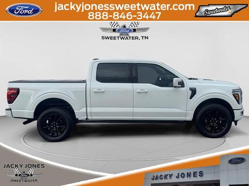 STAR WHITE METALLIC TRICOAT 2024 Ford F-150 Platinum