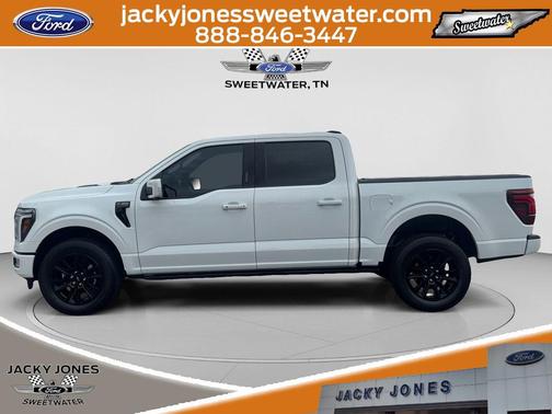 STAR WHITE METALLIC TRICOAT 2024 Ford F-150 Platinum