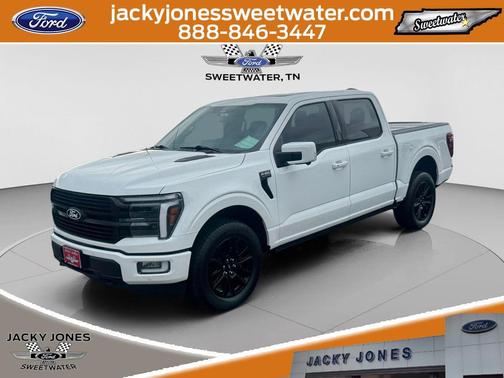 STAR WHITE METALLIC TRICOAT 2024 Ford F-150 Platinum