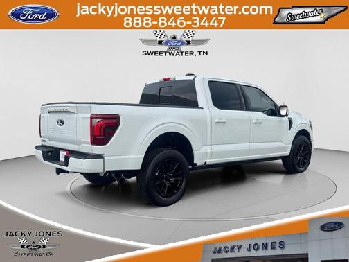 STAR WHITE METALLIC TRICOAT 2024 Ford F-150 Platinum