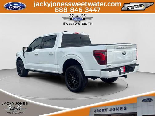 STAR WHITE METALLIC TRICOAT 2024 Ford F-150 Platinum