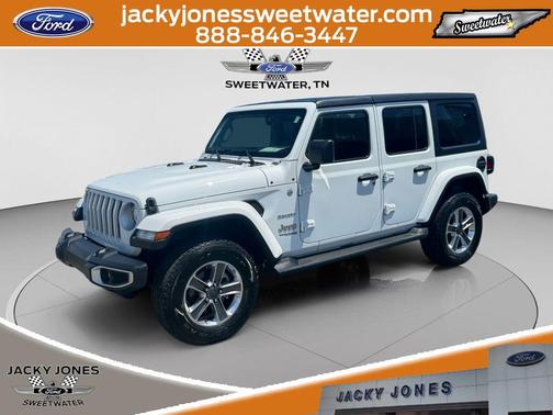 Bright White Clearcoat 2021 Jeep Wrangler Unlimited Sahara