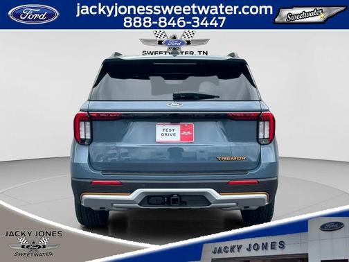 Vapor Blue Metallic 2026 Ford Explorer Tremor