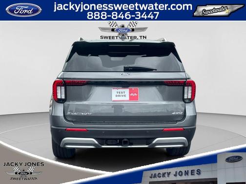 Carbonized Gray Metallic 2026 Ford Explorer Platinum