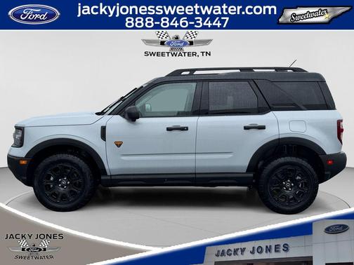 SPACE WHITE METALLIC 2026 Ford Bronco Sport Badlands