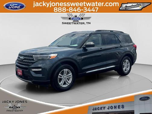 STONE BLUE METALLIC 2022 Ford Explorer XLT