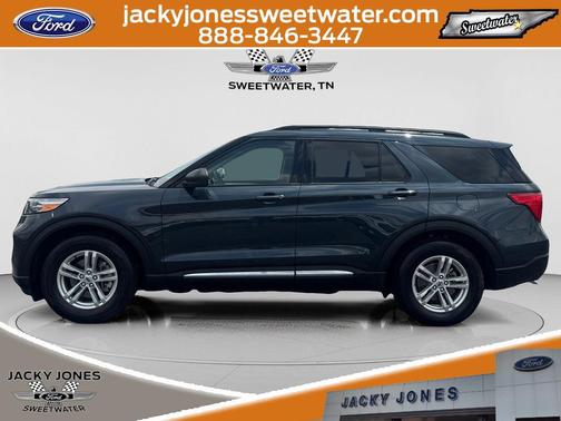 STONE BLUE METALLIC 2022 Ford Explorer XLT